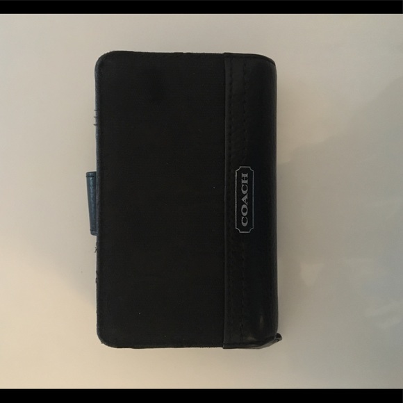 Black Coach Wallet - Picture 1 of 2